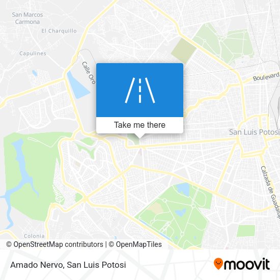 Amado Nervo map