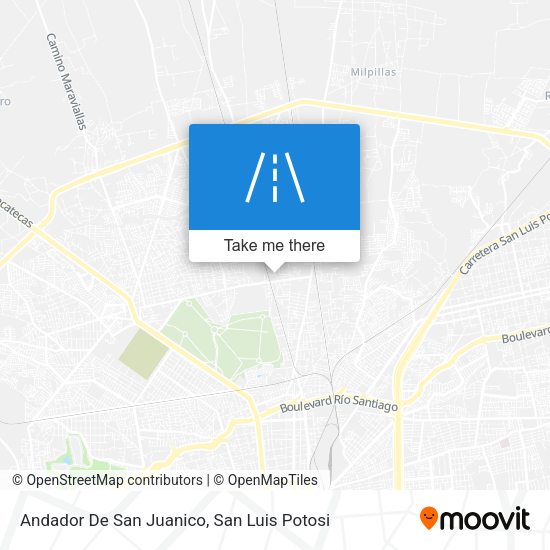 Mapa de Andador De San Juanico