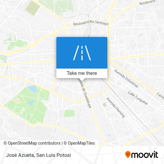 Mapa de José Azueta