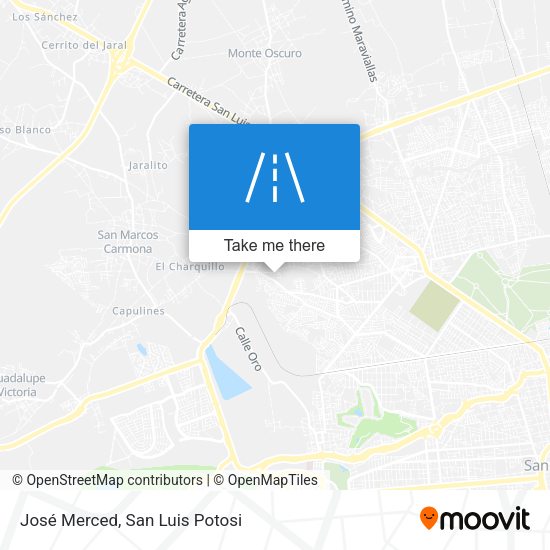 José Merced map