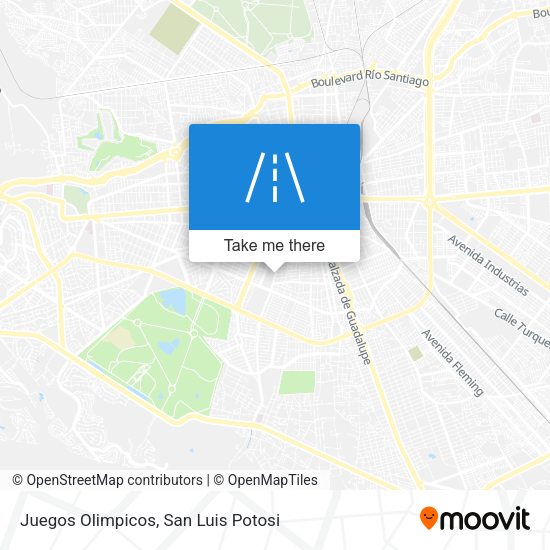 Juegos Olimpicos map