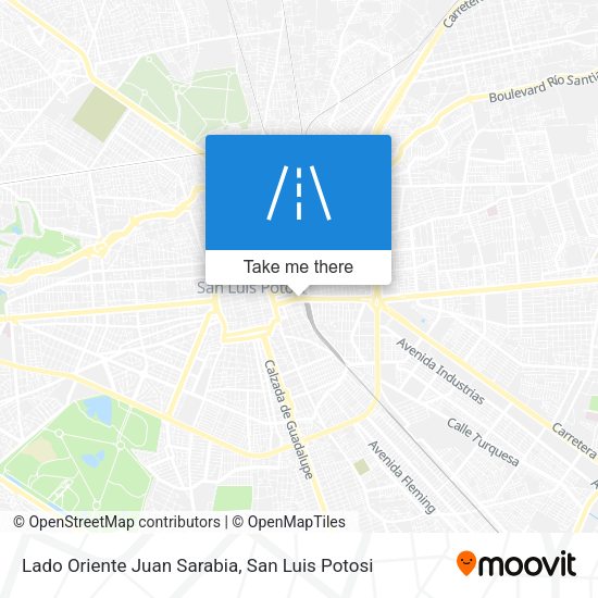 Mapa de Lado Oriente Juan Sarabia