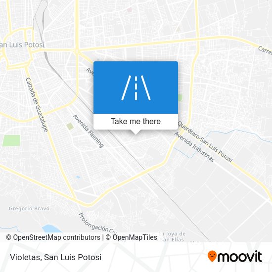 Violetas map