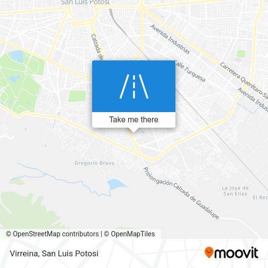 Mapa de Virreina
