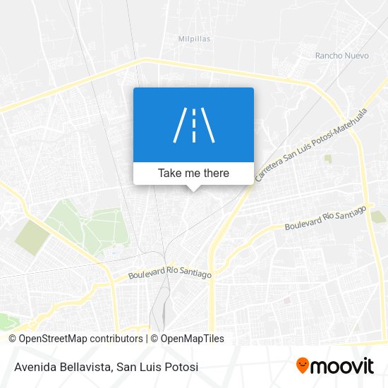 Mapa de Avenida Bellavista
