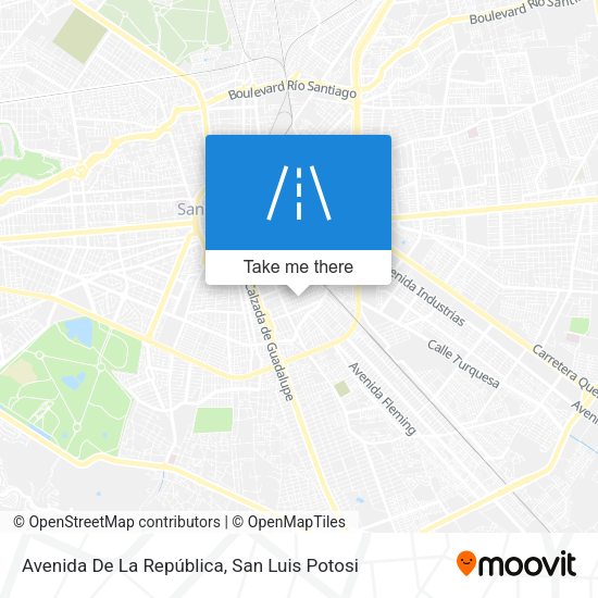 Avenida De La República map