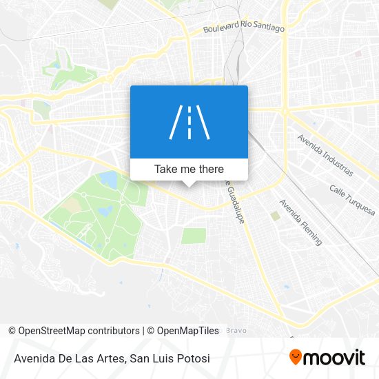 Avenida De Las Artes map