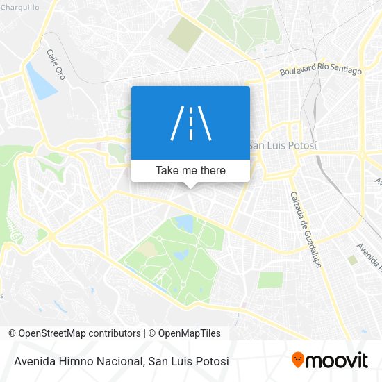 Avenida Himno Nacional map