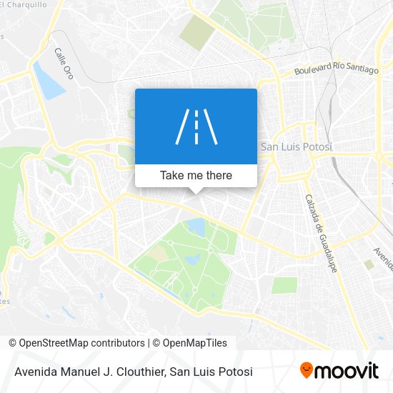 Avenida Manuel J. Clouthier map
