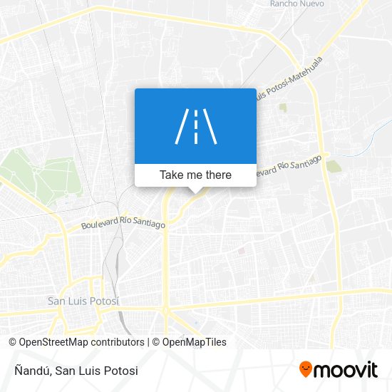 Mapa de Ñandú