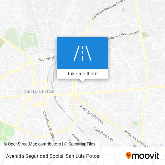 Avenida Seguridad Social map
