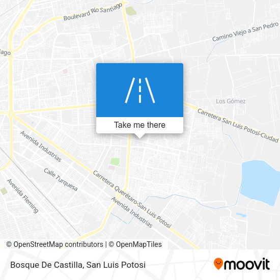 Bosque De Castilla map