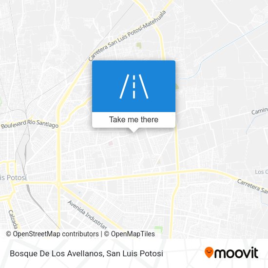 Bosque De Los Avellanos map