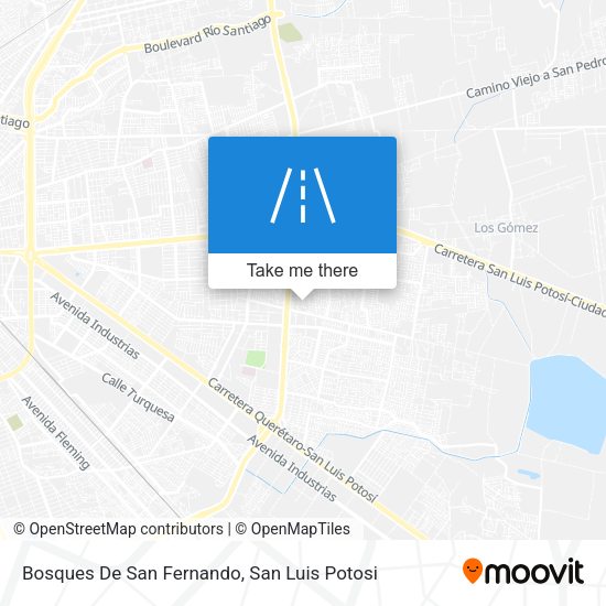 Bosques De San Fernando map