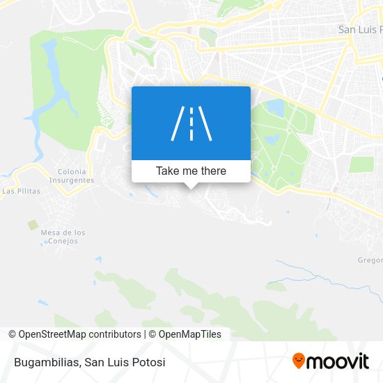 Mapa de Bugambilias