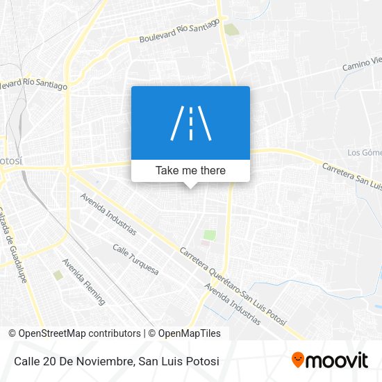 Mapa de Calle 20 De Noviembre