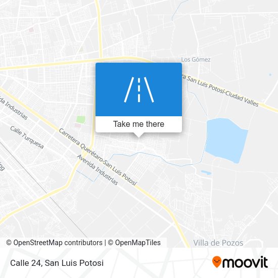 Calle 24 map