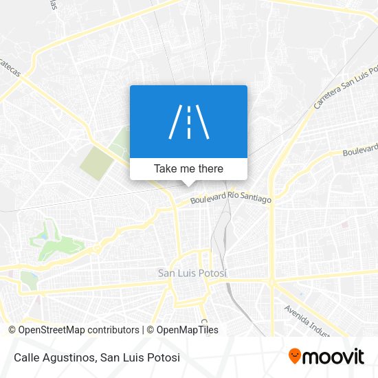 Calle Agustinos map