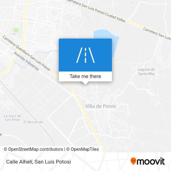 Mapa de Calle Alhelí