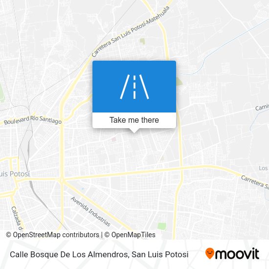 Calle Bosque De Los Almendros map