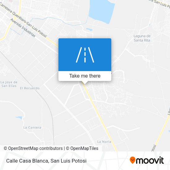Calle Casa Blanca map