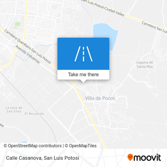 Calle Casanova map