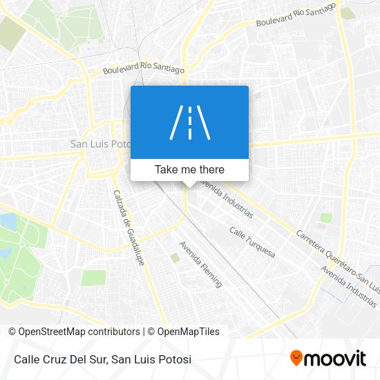 Mapa de Calle Cruz Del Sur