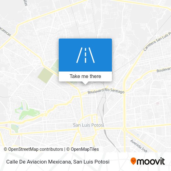 Calle De Aviacion Mexicana map