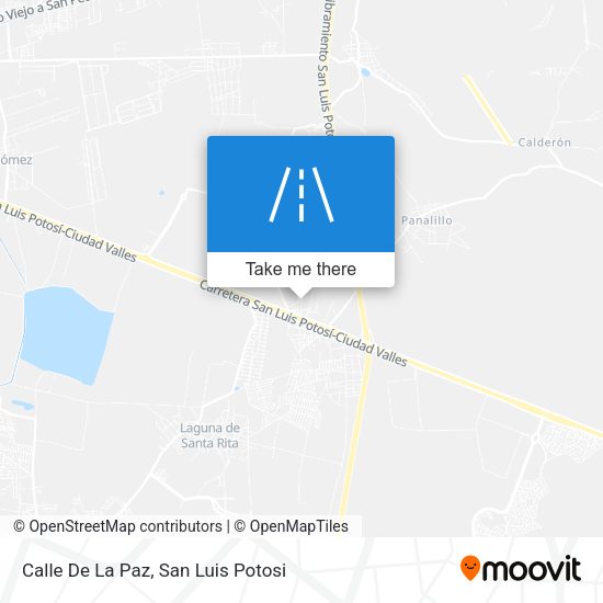 Calle De La Paz map