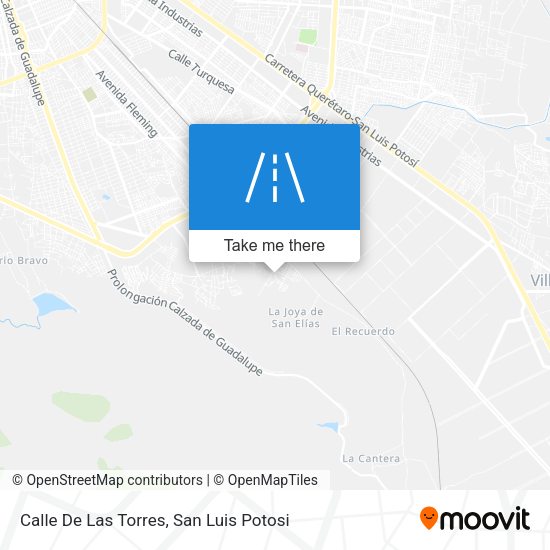 Mapa de Calle De Las Torres