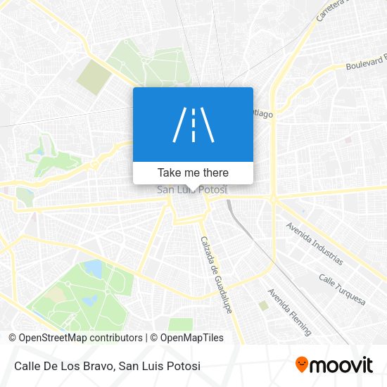 Mapa de Calle De Los Bravo