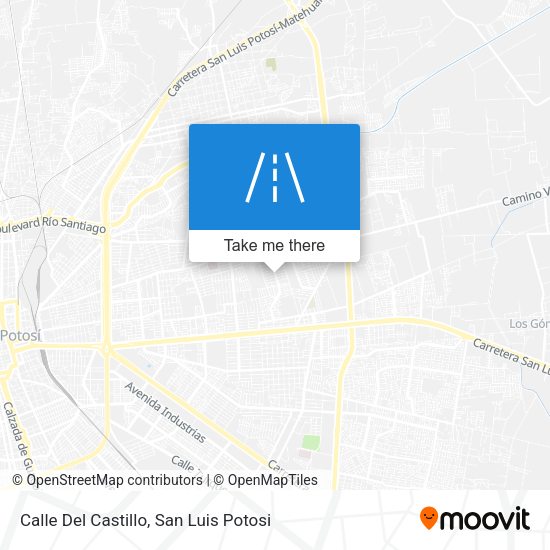 Calle Del Castillo map