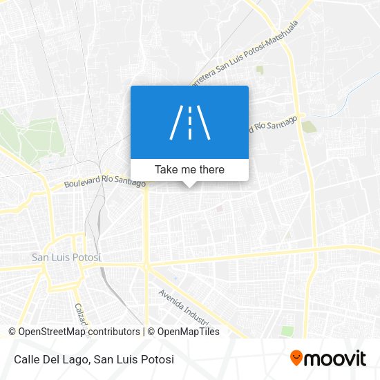 Calle Del Lago map
