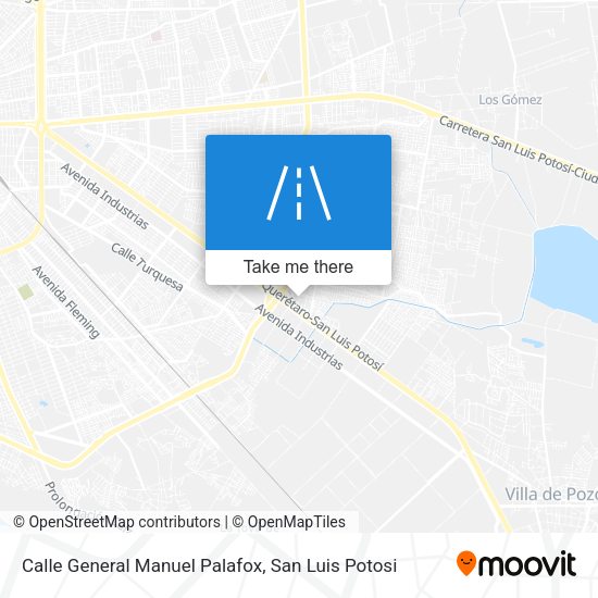 Calle General Manuel Palafox map