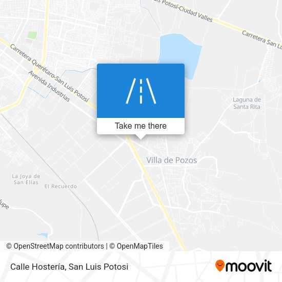 Calle Hostería map