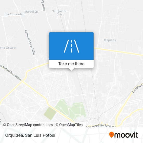 Orquídea map
