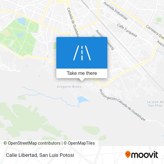 Mapa de Calle Libertad