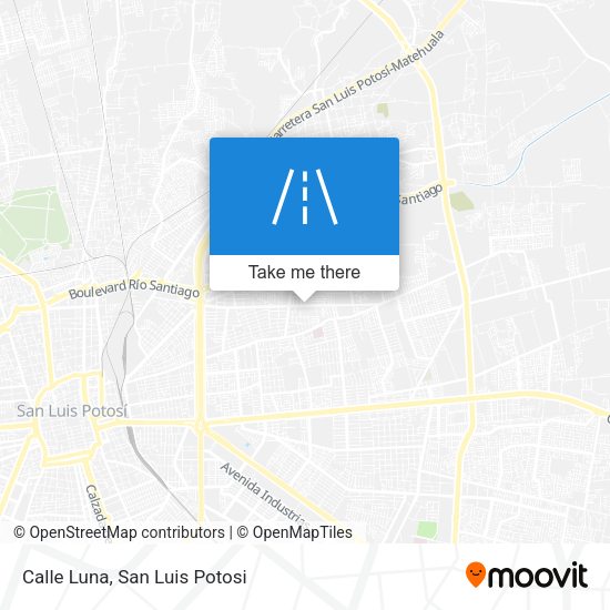 Calle Luna map