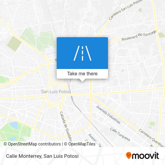 Calle Monterrey map