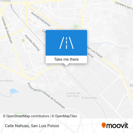 Calle Nahuas map