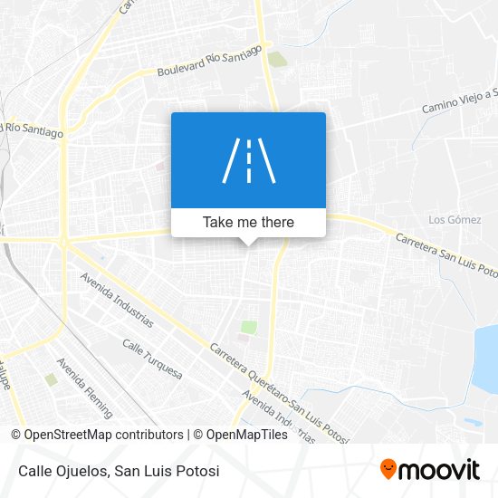 Mapa de Calle Ojuelos