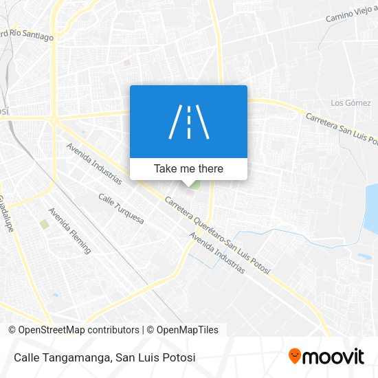 Mapa de Calle Tangamanga