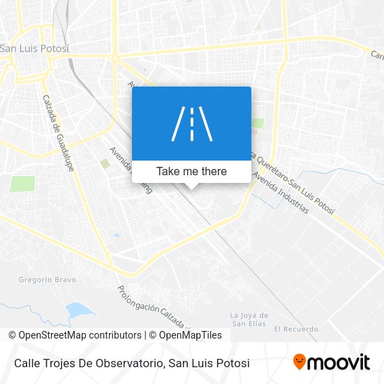 Calle Trojes De Observatorio map