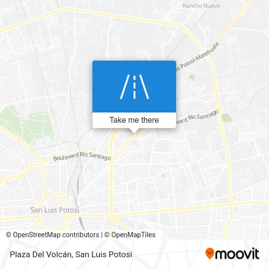 Plaza Del Volcán map
