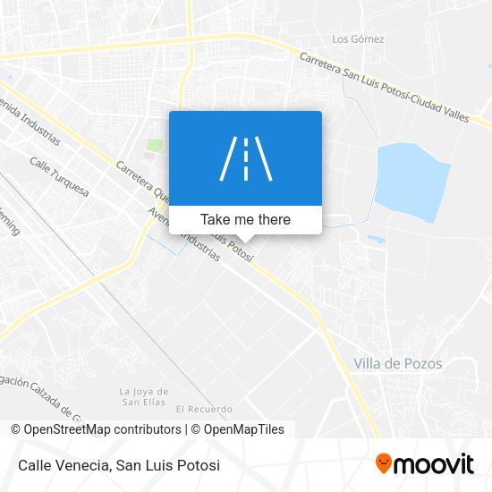 Mapa de Calle Venecia