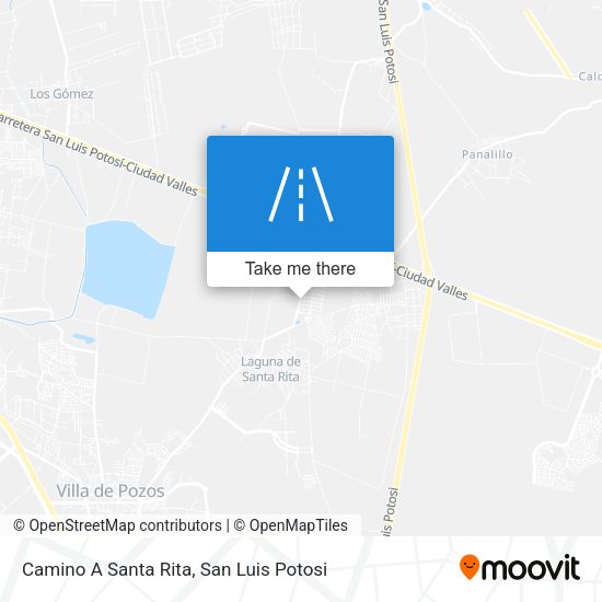 Mapa de Camino A Santa Rita