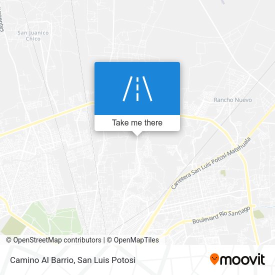 Camino Al Barrio map