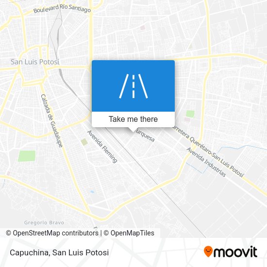 Capuchina map