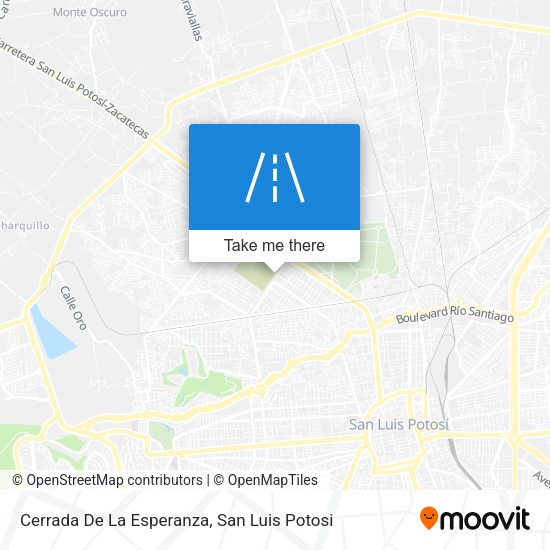 Cerrada De La Esperanza map
