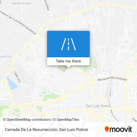 Mapa de Cerrada De La Resurrección